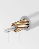 Ugreen Flat Cable Internet Network Cable Ethernet Patchcord RJ45 Cat 6 UTP 1000Mbps 1m sort (NW101 50184)