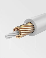 Ugreen fladkabelt netværkskabel Ethernet patch-kabel RJ45 Cat 6 UTP 1000 Mbps 2 m sort (50185)