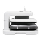 HTVRONT Auto 2 Digit Heat Transfer Press (White)