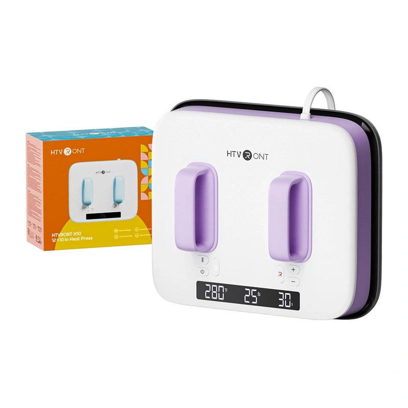 HTVRONT HPS07 Heat Transfer Press (Purple)