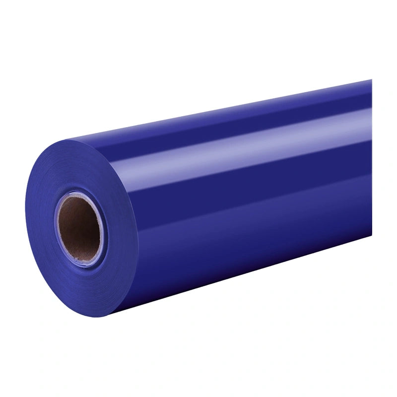 HTVRONT Pure Heat Transfer Film, 30.5 cm x 1.8 m (blue)
