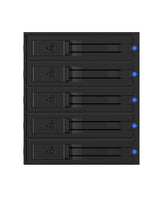 ICY BOX IB-575SSK-12G 8.89 cm (3.5") Backplane Black