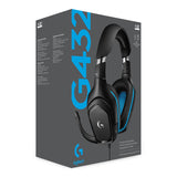 Logitech G 981-000770 hovedtelefoner/headset Ledningsført Spil Sort, Blå