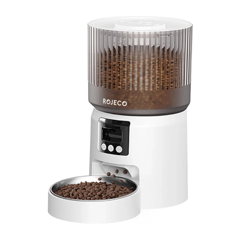 Pet Feeder Rojeco Smart Pet Feeder Video Version 1080P