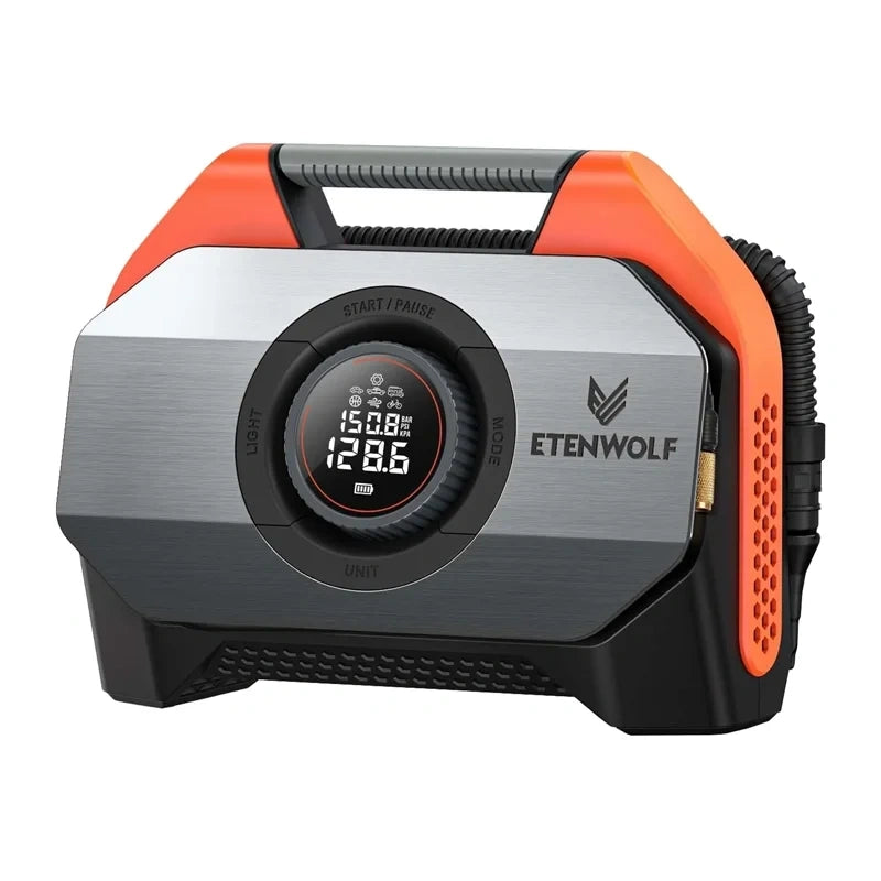 Etenwolf S6 Billuftkompressor, 11.03 bar, 19.200 mAh (orange)