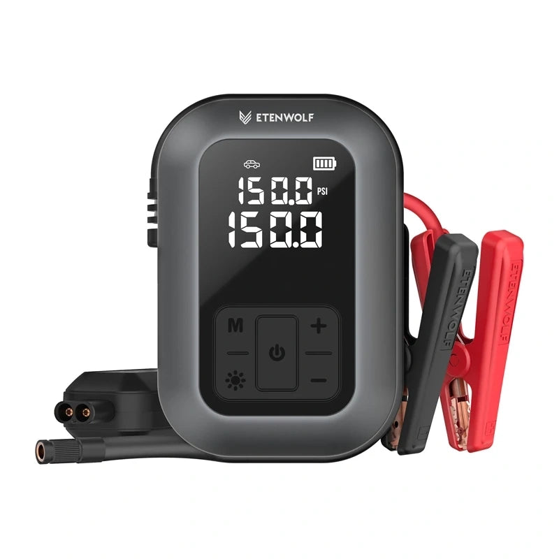 Etenwolf X5 Pro Bil Luftkompressor, 11.03 bar, 6000 mAh