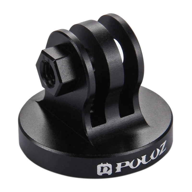 Puluz Mount med 1/4" CNC-tråd til actionkameraer (sort)