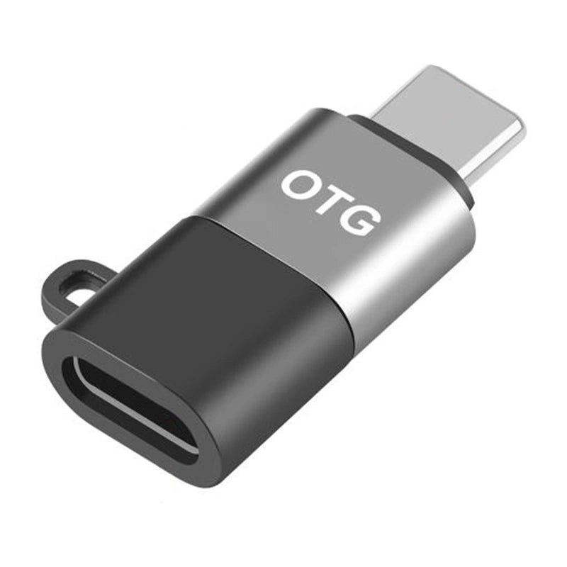 Puluz 8-Pin til USB-C OTG Adapter (Sort)