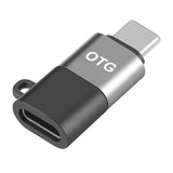 Puluz 8-Pin til USB-C OTG Adapter (Sort)