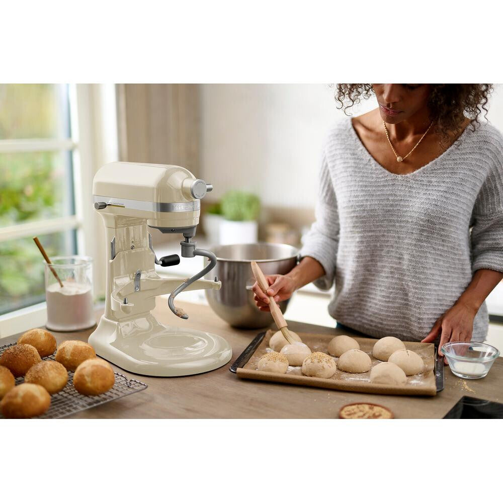 KitchenAid Artisian Food Processor 5.6L, 375W, 11 Speed, Almond Cream EU 5KSM60SPXEAC