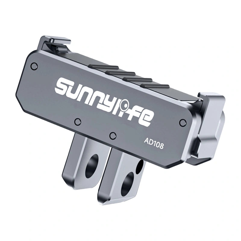 Sunnylife Aluminium Dual-Directional Montering Adapter til Osmo Nano / Action 6