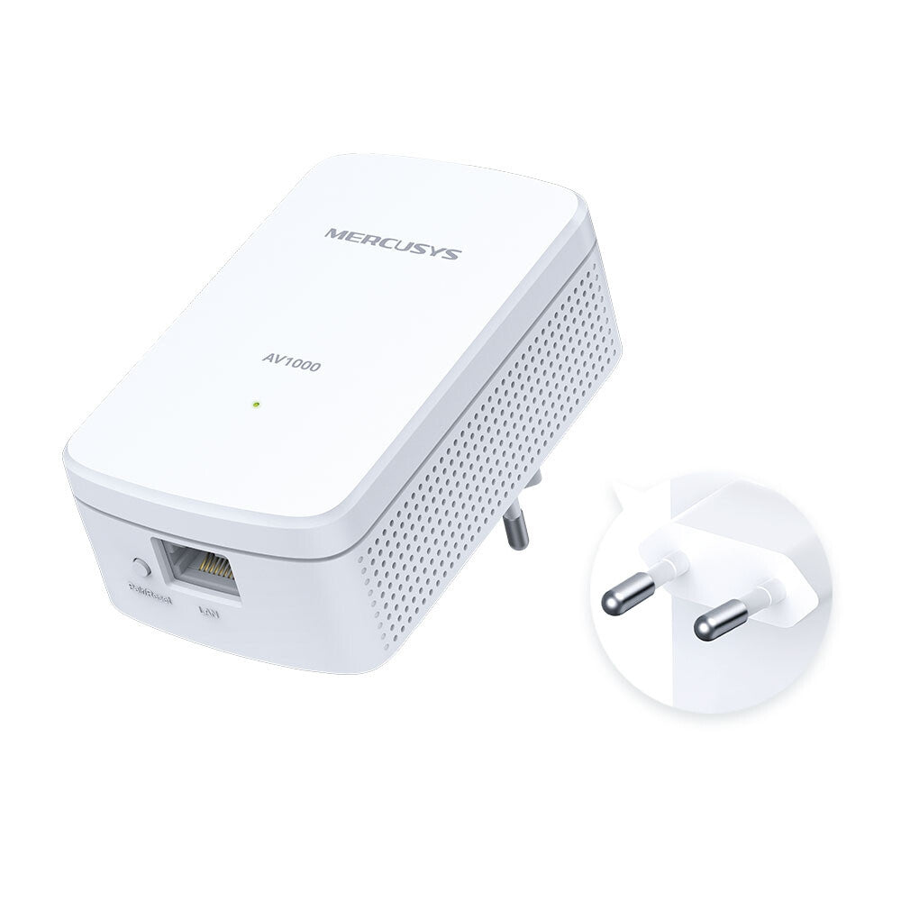Mercusys MP500 KIT Power Line netværksadapter 1000 Mbit/s Ethernet LAN Hvid 2 stk