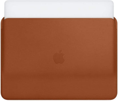 Apple MacBook Pro/Air 13" Leather Sleeve Saddle Brown