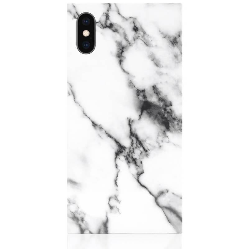 Mobilcover Hvid Marmor iPhone X/XS