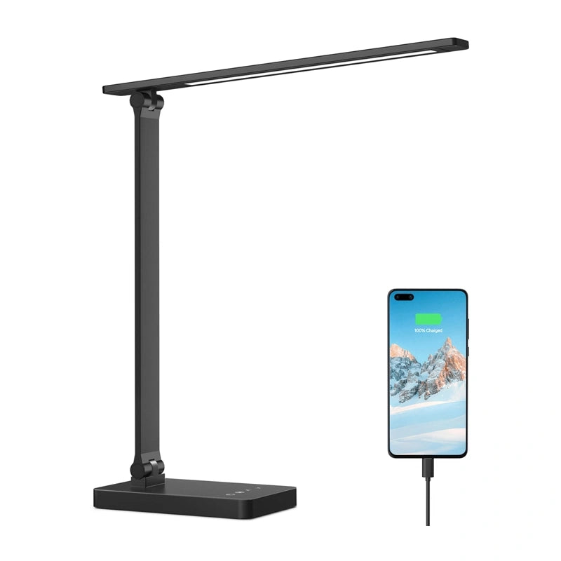 Lepro 310004 skrivebordslampe (sort)
