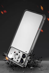 Wozinsky Magnetic Cam Slider Case Full Body Cover indbygget frontglaslinserotator til Huawei P40 sort