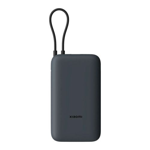 Xiaomi Power Bank 20000 mAh 22,5W med integreret Type-C-kabel mørkegrå EU BHR9740GL