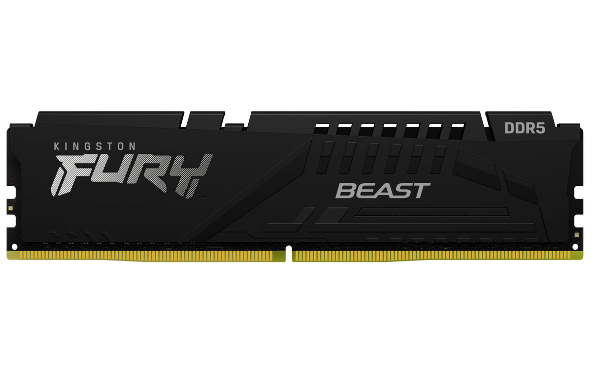 Kingston FURY Beast DDR5 SDRAM 16GB 6000MHz CL30  On-die ECC DIMM 288-PIN