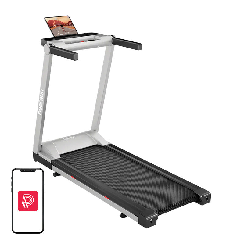 DeerRun A1 Pro Foldbar elektrisk løbebånd (Silver)