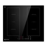 AMZCHEF CE-FS-I72S-FFDD06 Induktionskok, 4 zoner
