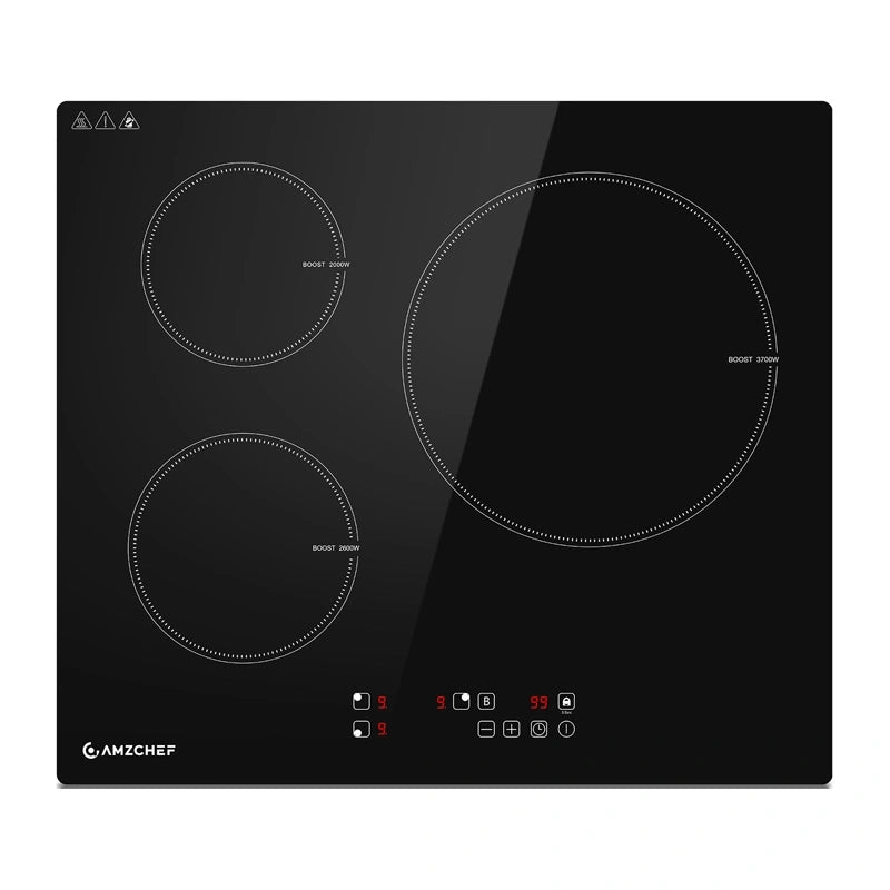 AMZCHEF CE-T-74IB3xyzf-CS 3-zone induktionskokkeplade