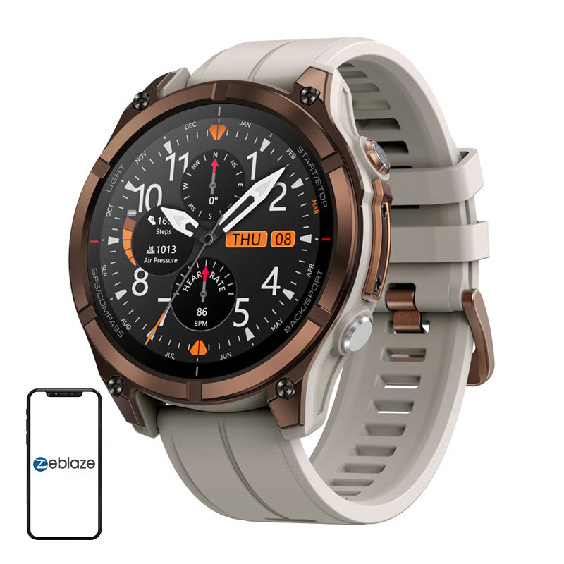 Zeblaze Stratos 4 Pro Smartwatch (brun)