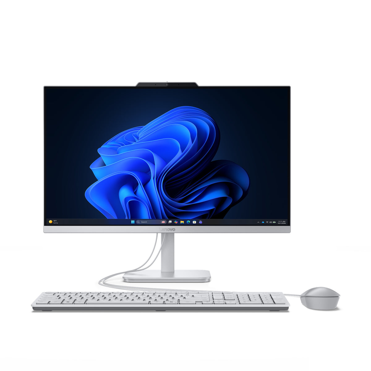 Lenovo A105 24 AMD Ryzen™ 3 30 60,5 cm (23.8") 1920 x 1080 pixel All-in-One PC 8 GB LPDDR5-SDRAM 256 GB SSD Windows 11 Home Wi-Fi 6 (802.11ax) Grå