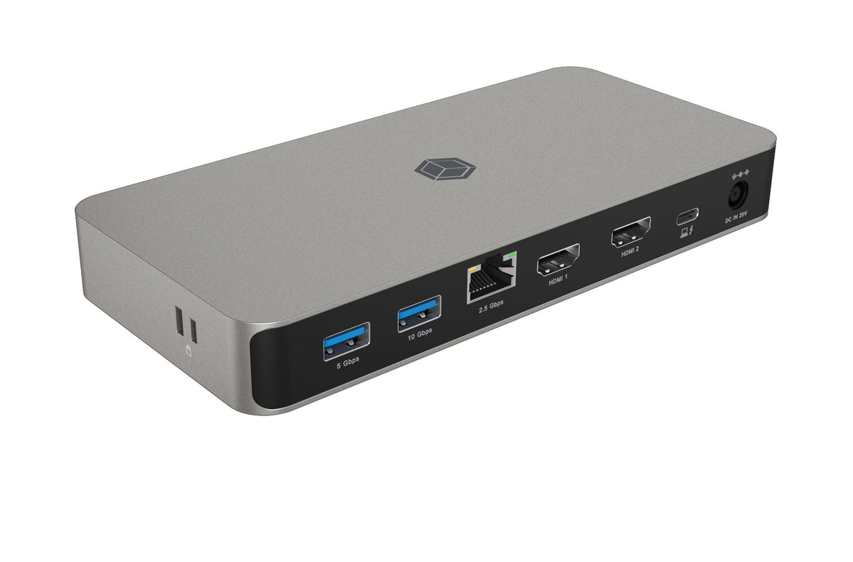 ICY BOX 10-in-1 USB4 Type-C DockingStation with dual video output