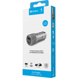 Sandberg Car Charger 1xQC3.0+1xUSBC 48W