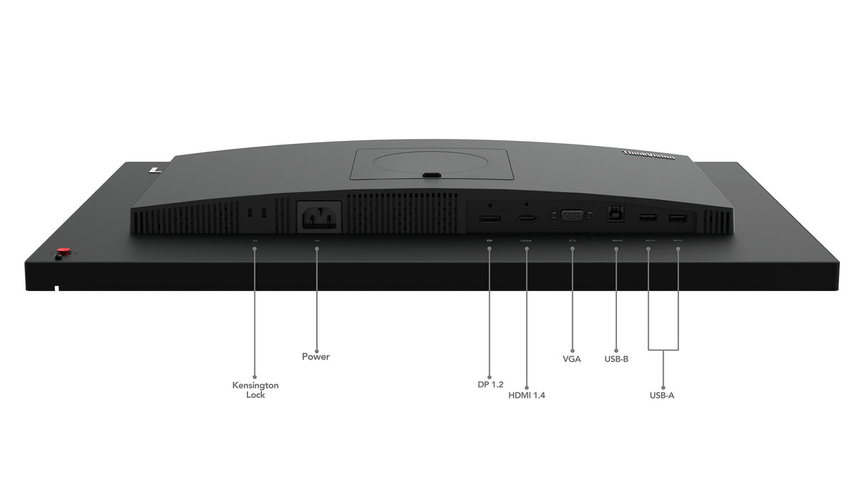 Lenovo ThinkVision T24v-30 computerskærm 60,5 cm (23.8") 1920 x 1080 pixel Fuld HD LED Sort