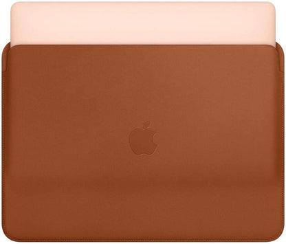 Apple MacBook Pro/Air 13" Leather Sleeve Saddle Brown