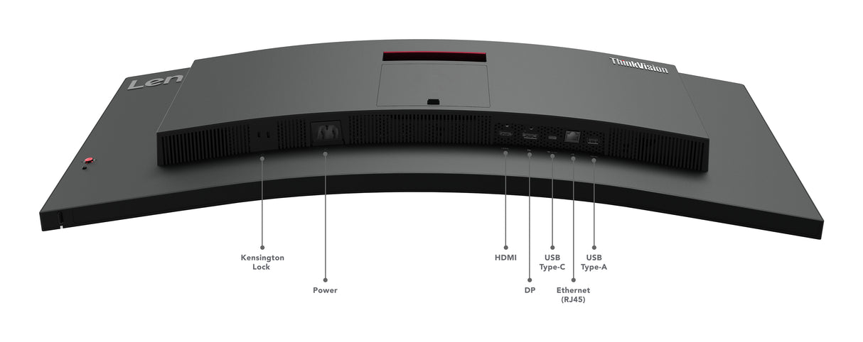 Lenovo ThinkVision T34w-30 LED display 86,4 cm (34") 3440 x 1440 pixel Wide Quad HD Sort