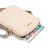 Guess Bag GUTB10QLPK 10" pink/pink Quilted Tablet Bag