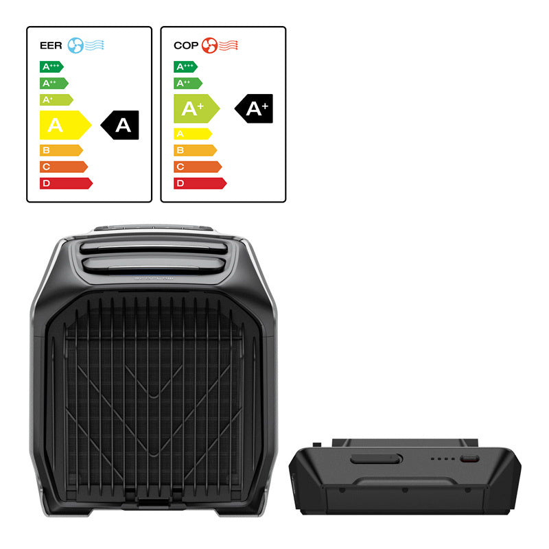 EcoFlow Wave 3 bærbar klimaanlæg med batteri.