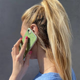 Wozinsky Star Glitter Shining Cover til iPhone 12 Pro Max grøn