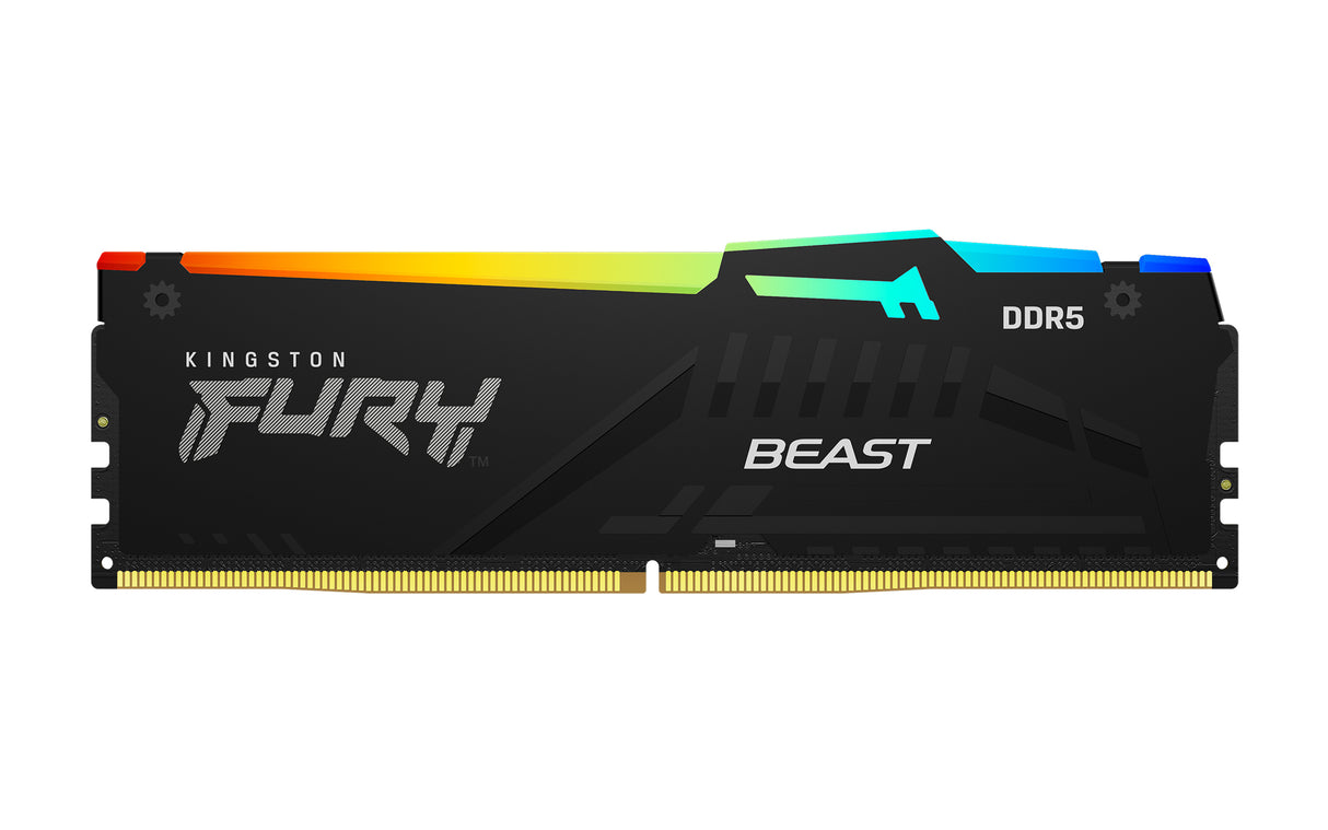 Kingston Technology FURY Beast 32GB 6000MT/s DDR5 CL36 DIMM (sæt med 2) RGB EXPO