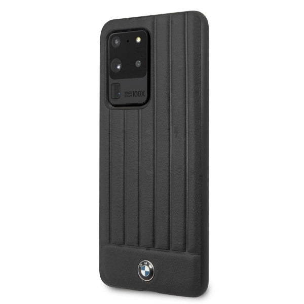 Etui hardcase BMW BMHCS69POCBK S20 Ultra G988 sort/sort Signatur