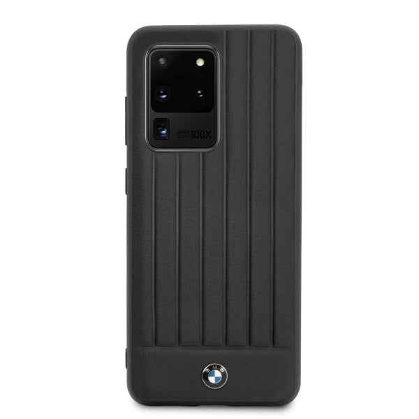 Etui hardcase BMW BMHCS69POCBK S20 Ultra G988 sort/sort Signatur