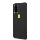 Ferrari Hardcase FESSIHCS67BK S20+ G985 sort/sort Silikon