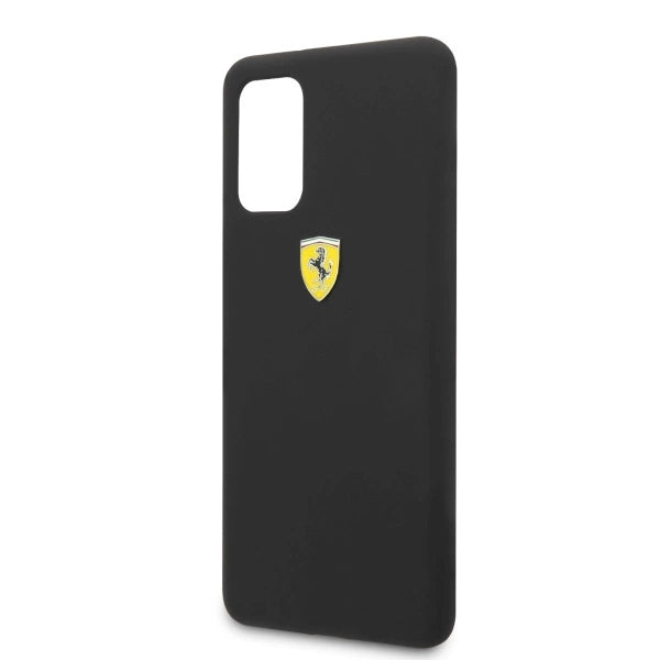 Ferrari Hardcase FESSIHCS67BK S20+ G985 sort/sort Silikon
