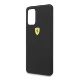 Ferrari Hardcase FESSIHCS67BK S20+ G985 sort/sort Silikon