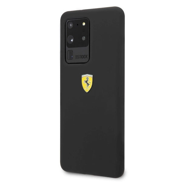 Ferrari Hardcase FESSIHCS69BK S20 Ultra G988 sort/sort Silikon