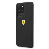 Ferrari Hardcase FESSIHCS69BK S20 Ultra G988 sort/sort Silikon