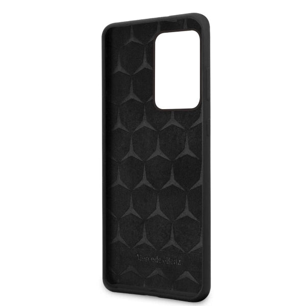 Mercedes MEHCS69SILSB S20 Ultra G988 Hardcase sort/sort Silicone Line