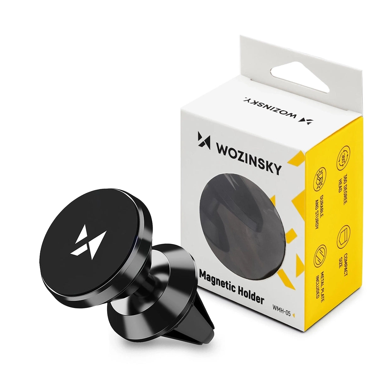 Wozinsky magnetholder til bilgrill sort (WMH-04)