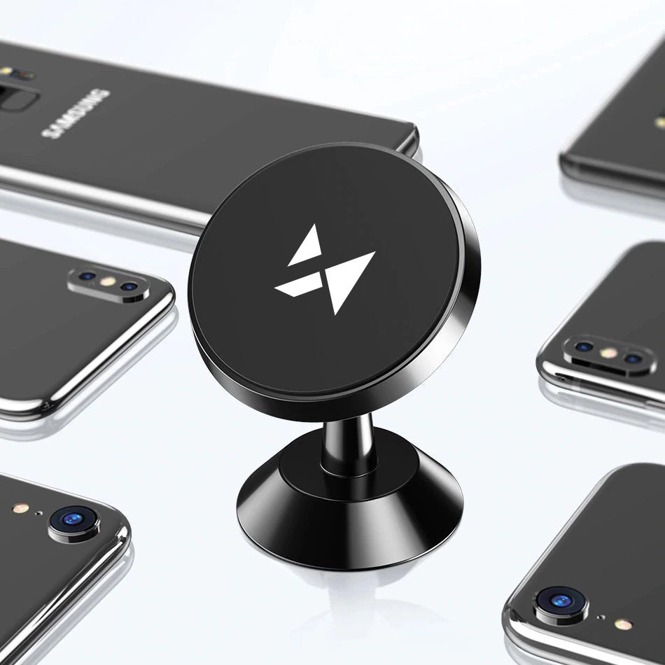 Wozinsky Magnetic Car Dashboard 360 Selvklæbende sort (WMH-05)