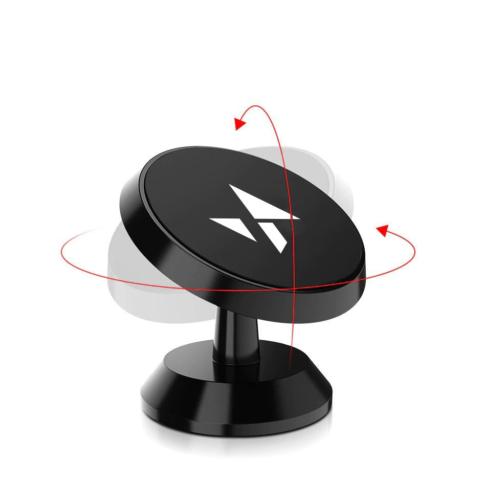 Wozinsky Magnetic Car Dashboard 360 Selvklæbende sort (WMH-05)