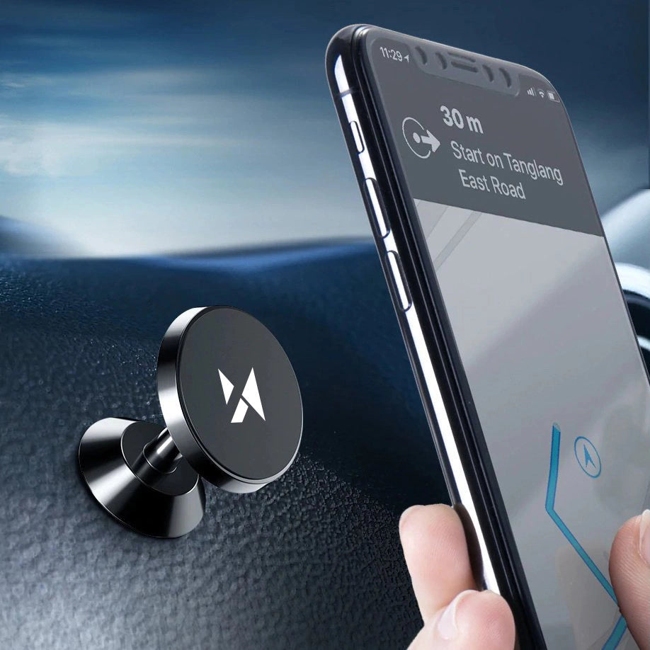 Wozinsky Magnetic Car Dashboard 360 Selvklæbende sort (WMH-05)
