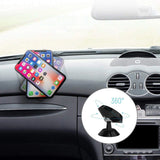 Wozinsky Magnetic Car Dashboard 360 Selvklæbende sort (WMH-05)