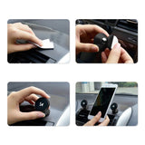 Wozinsky Magnetic Car Dashboard 360 Selvklæbende sort (WMH-05)